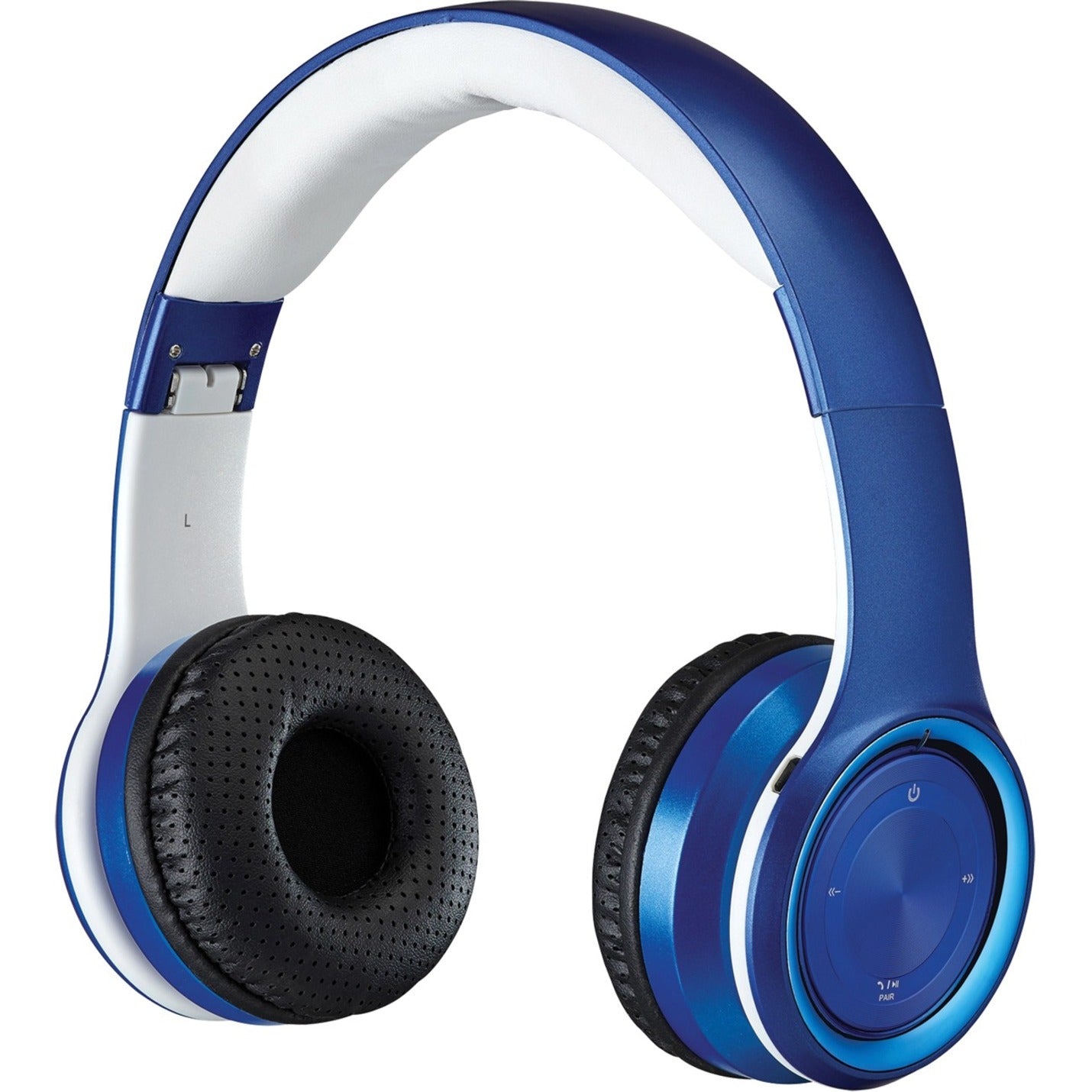 iLive IAHB239BU Wireless Headphones, Bluetooth Stereo, Foldable, LED Indicator
