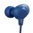 JVC HAFX41WA Wireless In-Ear Headphones, Tangle-free Cable, Voice Assistant Compatible, IPX4, Blue