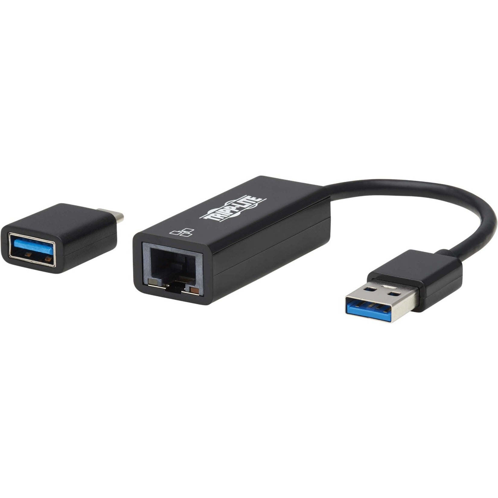 Tripp Lite U336-000-GB-CA Gigabit Ethernet Card, USB 3.0 Type A, Plug and Play