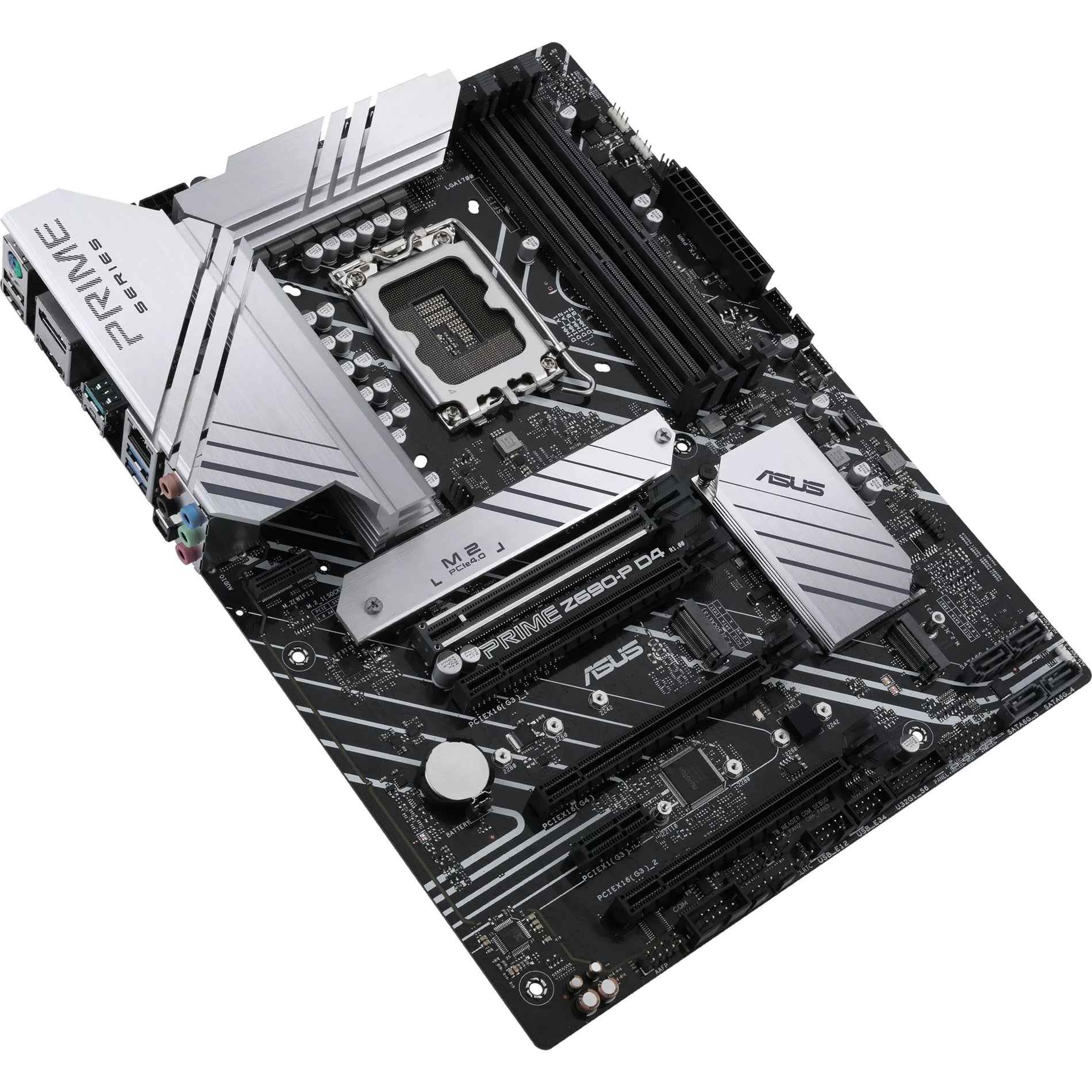 Asus Desktop Motherboard PRIME Z690-P D4 Intel Z690 Chipset Socket LGA-1700 Intel Optane Memory Ready ATX