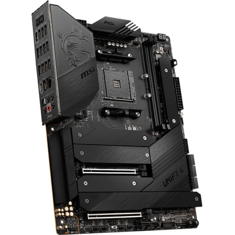 MSI X570SUNXMAX MEG X570S UNIFY-X MAX ATX Gaming Motherboard, 2.5G Ethernet, 7.1 Audio, No Onboard Video
