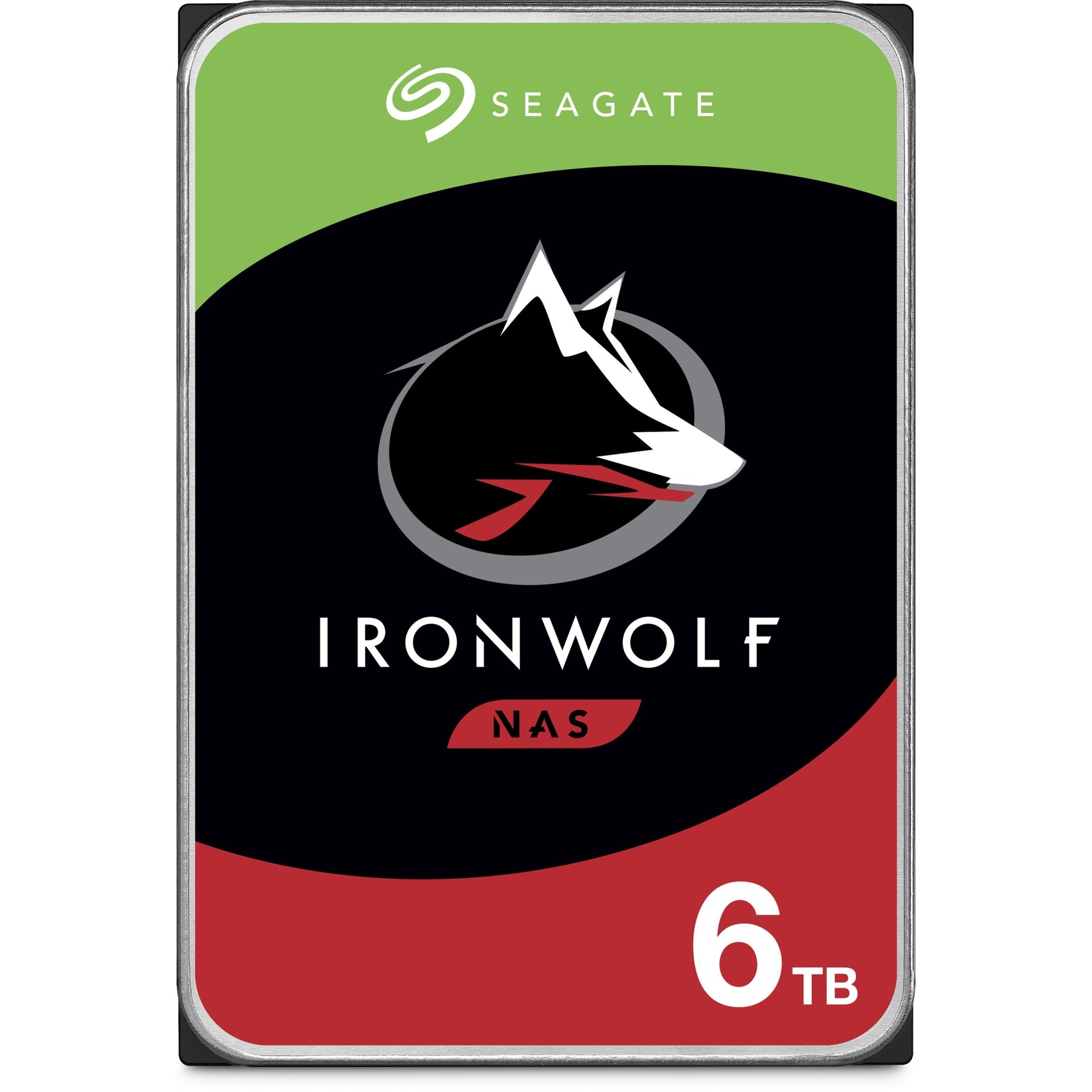 Seagate-IMSourcing ST6000VN001 IronWolf Hard Drive, 6TB SATA 6Gb/s 5600 RPM 256MB