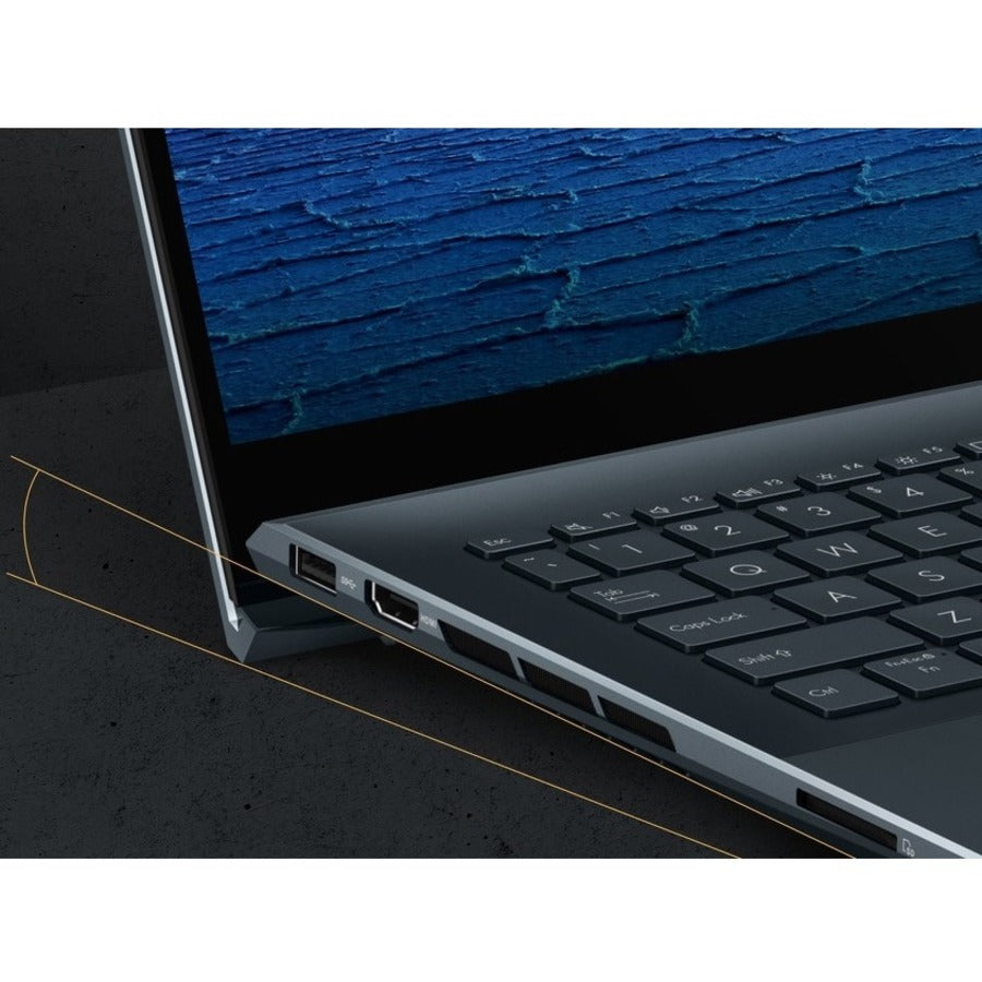 Asus UM535QE-XH71T ZenBook Pro 15 15.6" Touchscreen Notebook, Ryzen 7, 16GB RAM, 512GB SSD, Pine Gray