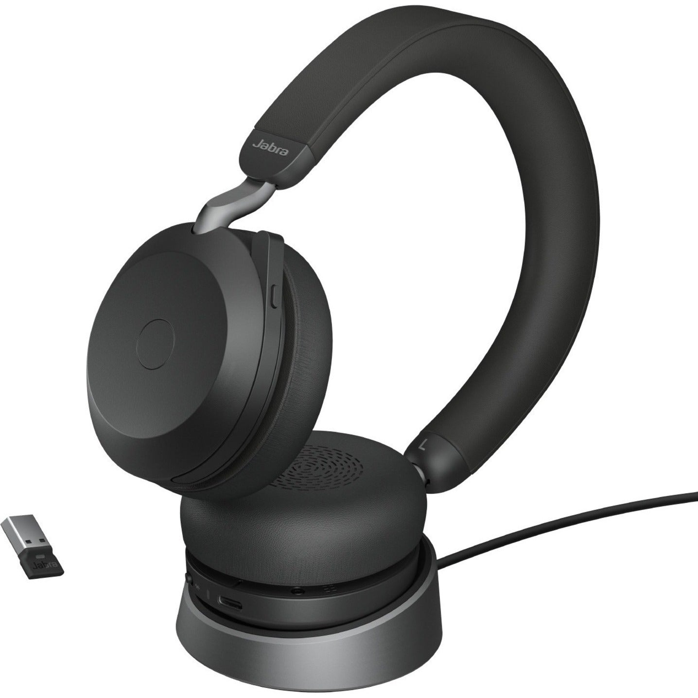Jabra 27599-989-999 Evolve2 75 Headset, Wireless On-ear Stereo Headset