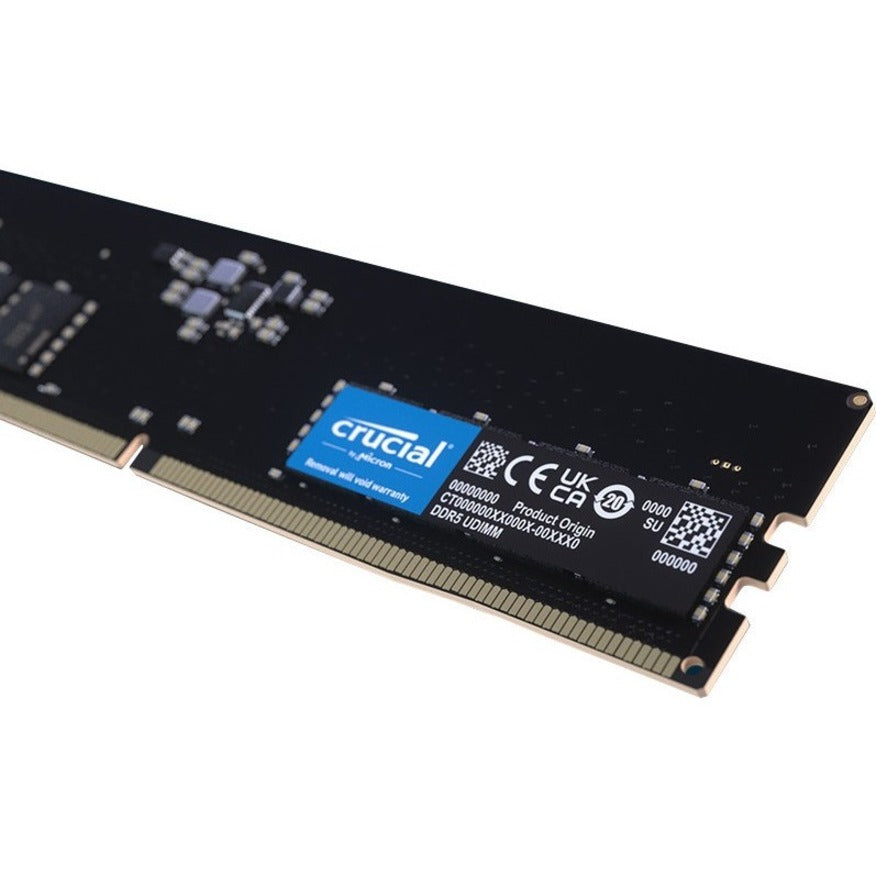Crucial CT16G48C40U5 16GB DDR5 SDRAM Memory Module, High-Speed Performance for Desktop PCs