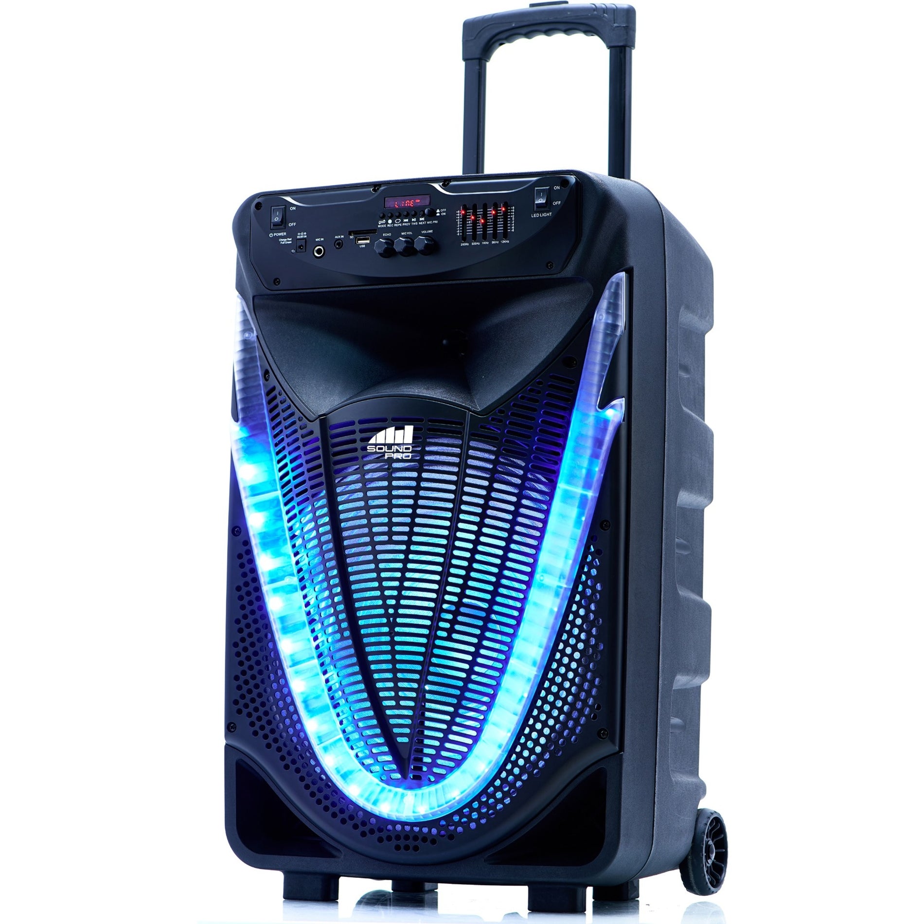 Naxa 15-Inch Bluetooth Portable Party System with Disco Light [Discontinued]