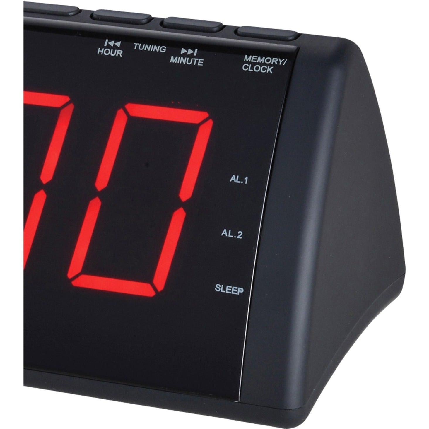 Sylvania SCR1808 Clock Radio - Dual Alarm, AM/FM, USB Charging Port [Discontinued]