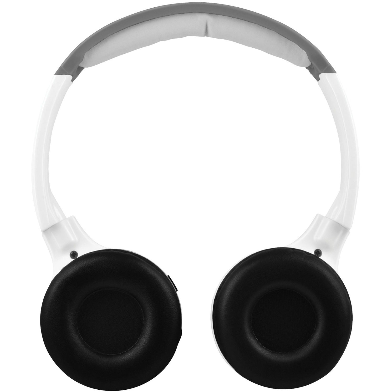 XOVision IR630BL Universal IR Wireless Foldable Headphones, Rechargeable Battery, Adjustable Headband, Black