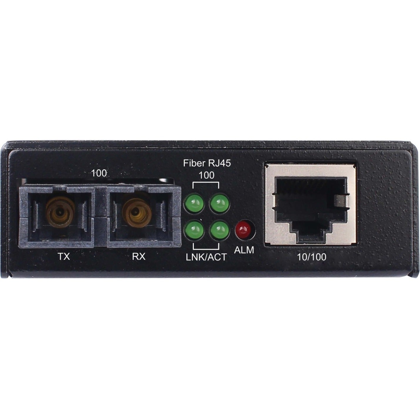 Tripp Lite N784-H01-SCSM Transceiver/Media Converter, Hardened Copper to Fiber, Single-mode, 10/100Base-TX, 100Base-FX, Fast Ethernet, TAA Compliant