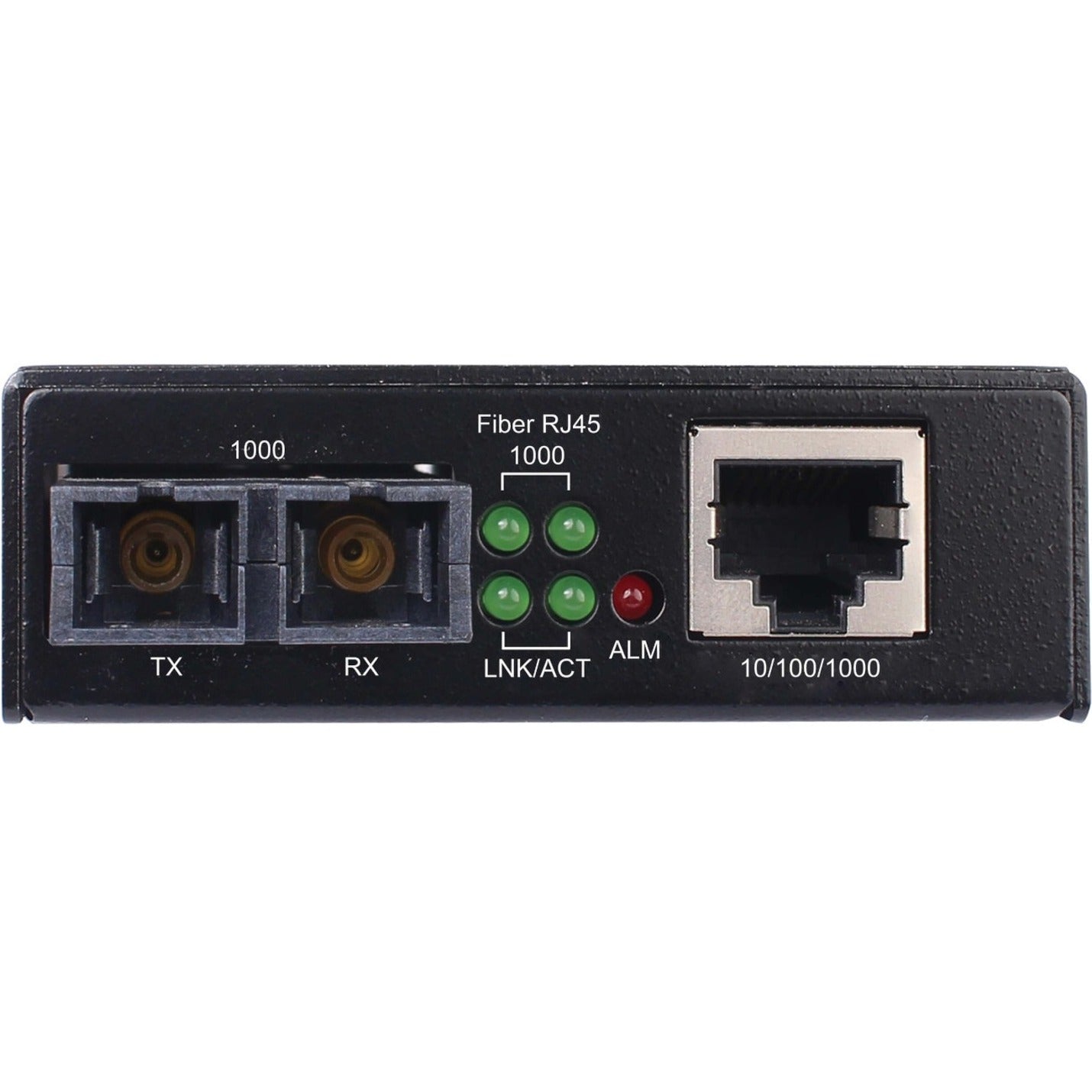 Tripp Lite N785-H01-SCSM Transceiver/Media Converter, Gigabit Copper to Fiber, Single-mode, 6.21 Mile Reach