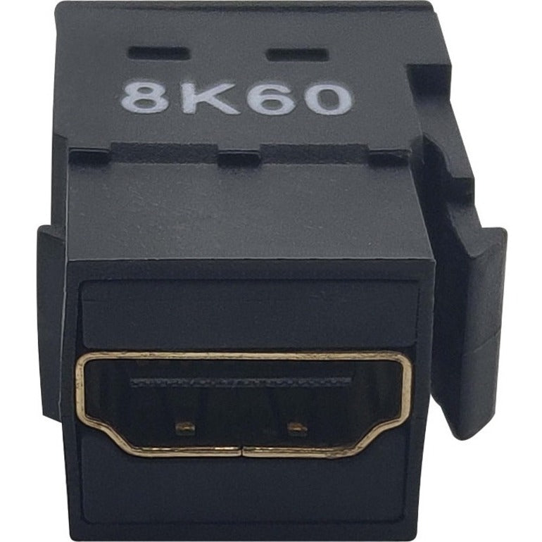 Tripp Lite P164-000-KPBK8K HDMI Keystone/Panel-Mount Coupler (F/F) - 8K 60 Hz, Black, A/V Adapter