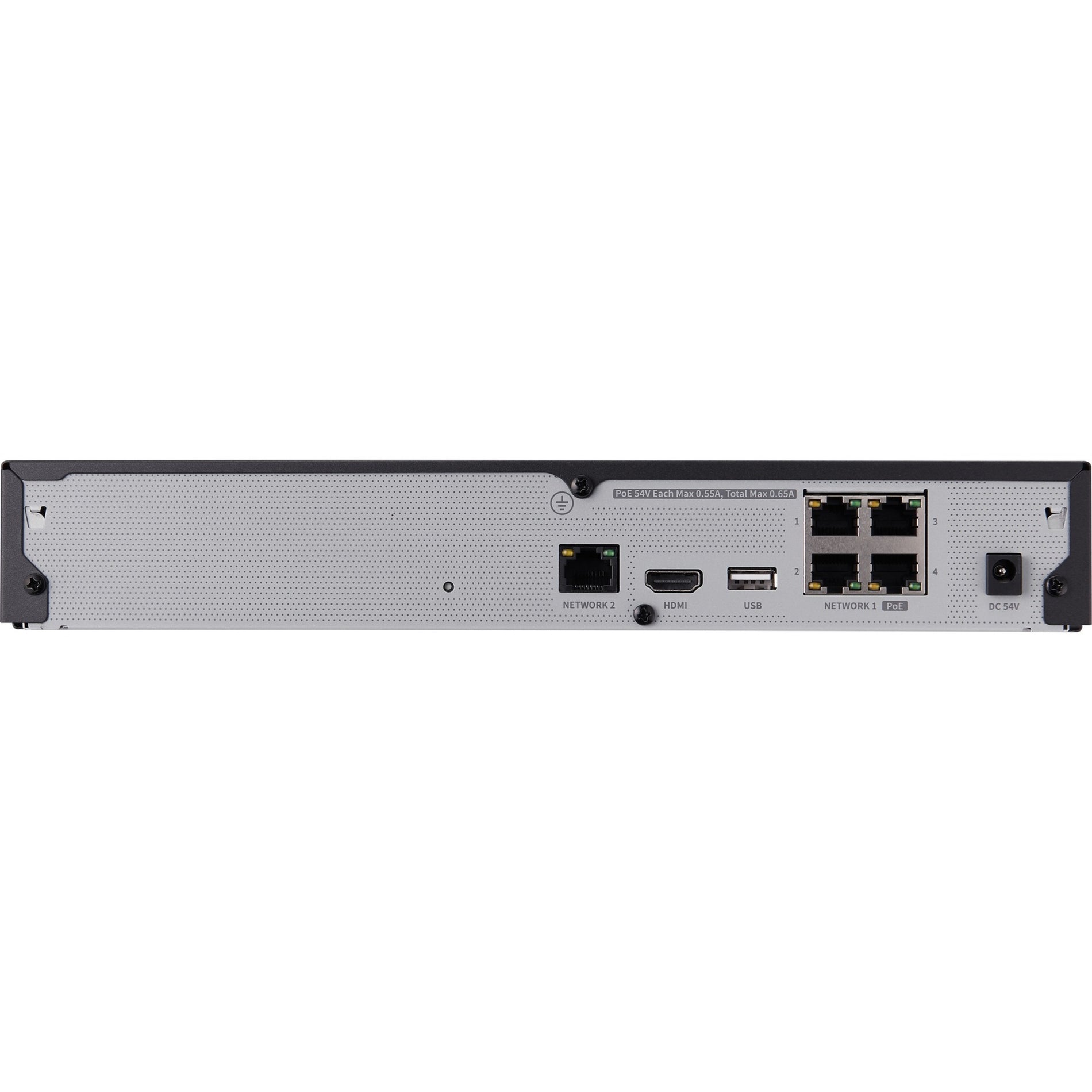 Wisenet QRN-430S-2TB 4 Channel NVR, 2 TB HDD, Video Surveillance Station