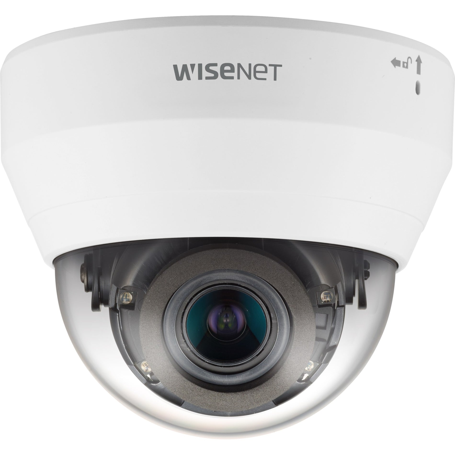 Wisenet QND-6082R1 2MP IR Indoor Dome, Full HD, Infrared Night Vision, Wide Dynamic Range, Motion Detection