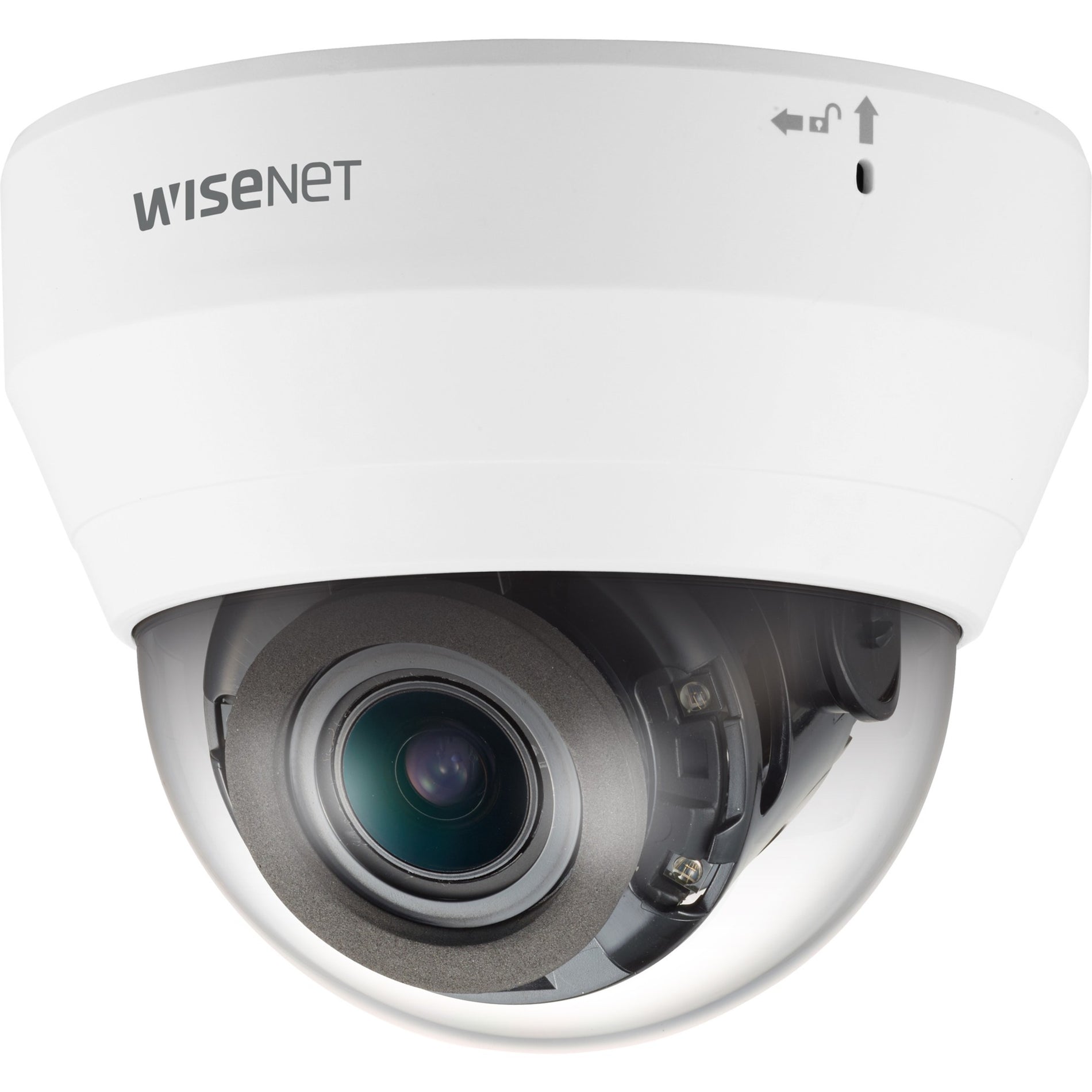 Wisenet QND-6082R1 2MP IR Indoor Dome, Full HD, Infrared Night Vision, Wide Dynamic Range, Motion Detection