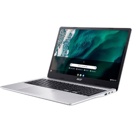Acer Chromebook 315 CB315-4H 15.6 Chromebook - Full HD - Intel Celeron N5100 Quad-core - 4 GB RAM - 32 GB Flash Memory - Pure Silver [Discontinued]