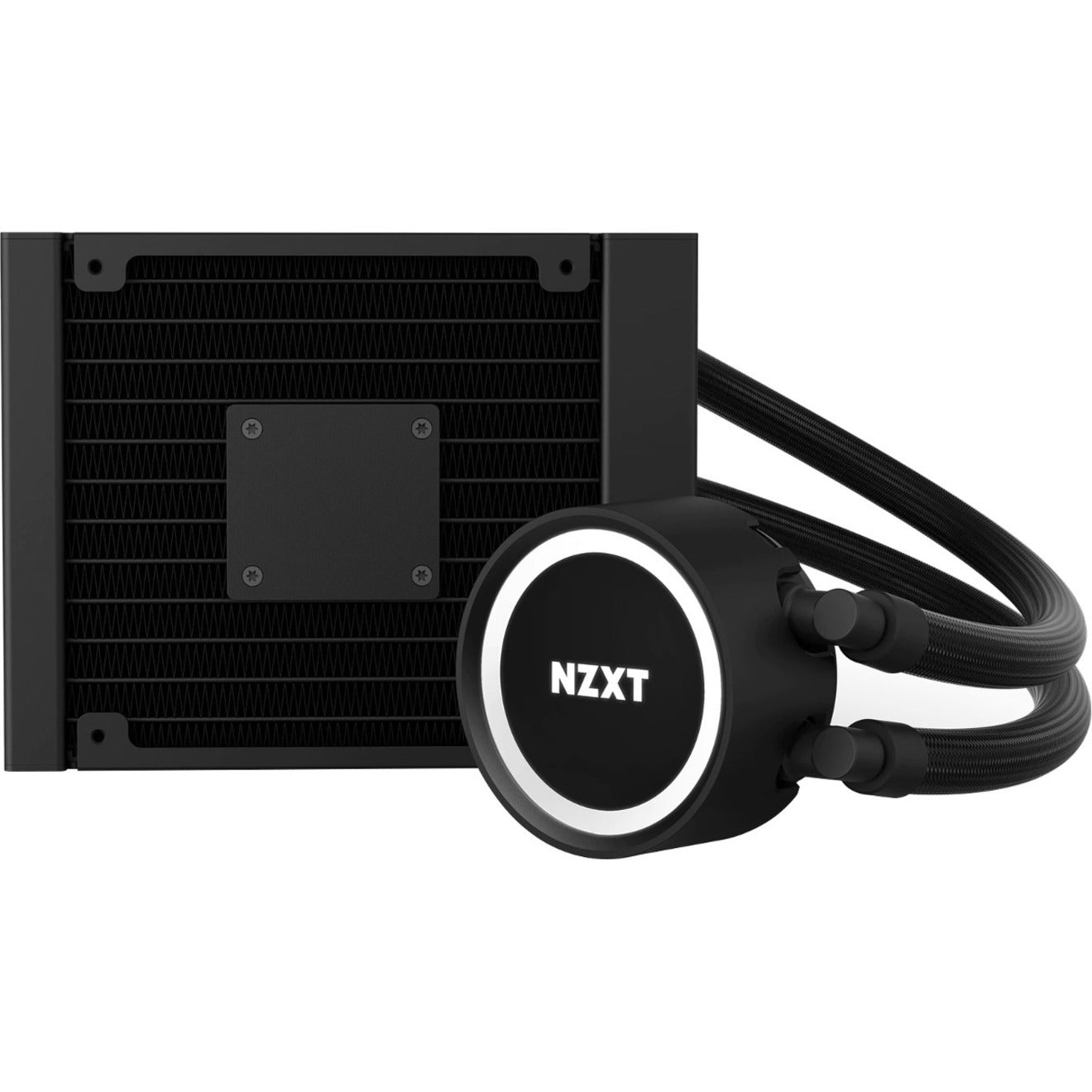 NZXT RL-KR120-B1 Kraken 120 120MM Liquid Cooler, RGB Fan, High Airflow, Low Noise