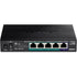 TRENDnet 5-Port Unmanaged 2.5G PoE+ Switch, Fanless, Compact Desktop Design, Metal Housing, 2.5GBASE-T Ports, IEEE 802.3bz, 55W PoE Budget, Life protection, Black, TPE-TG350 (TPE-TG350) Front image