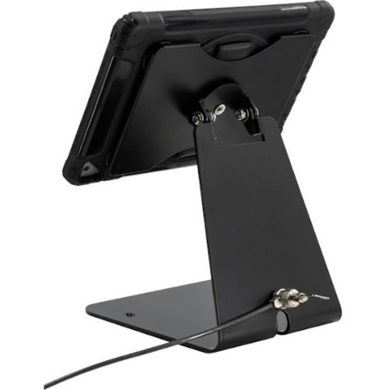 CTA Digital PAD-MSPC10S Table Stand, Rubber Pad, Magnetic, Water Resistant, Anti-theft, Rotate, Non-slip Base, Tilt, Multiple Viewing Angle
