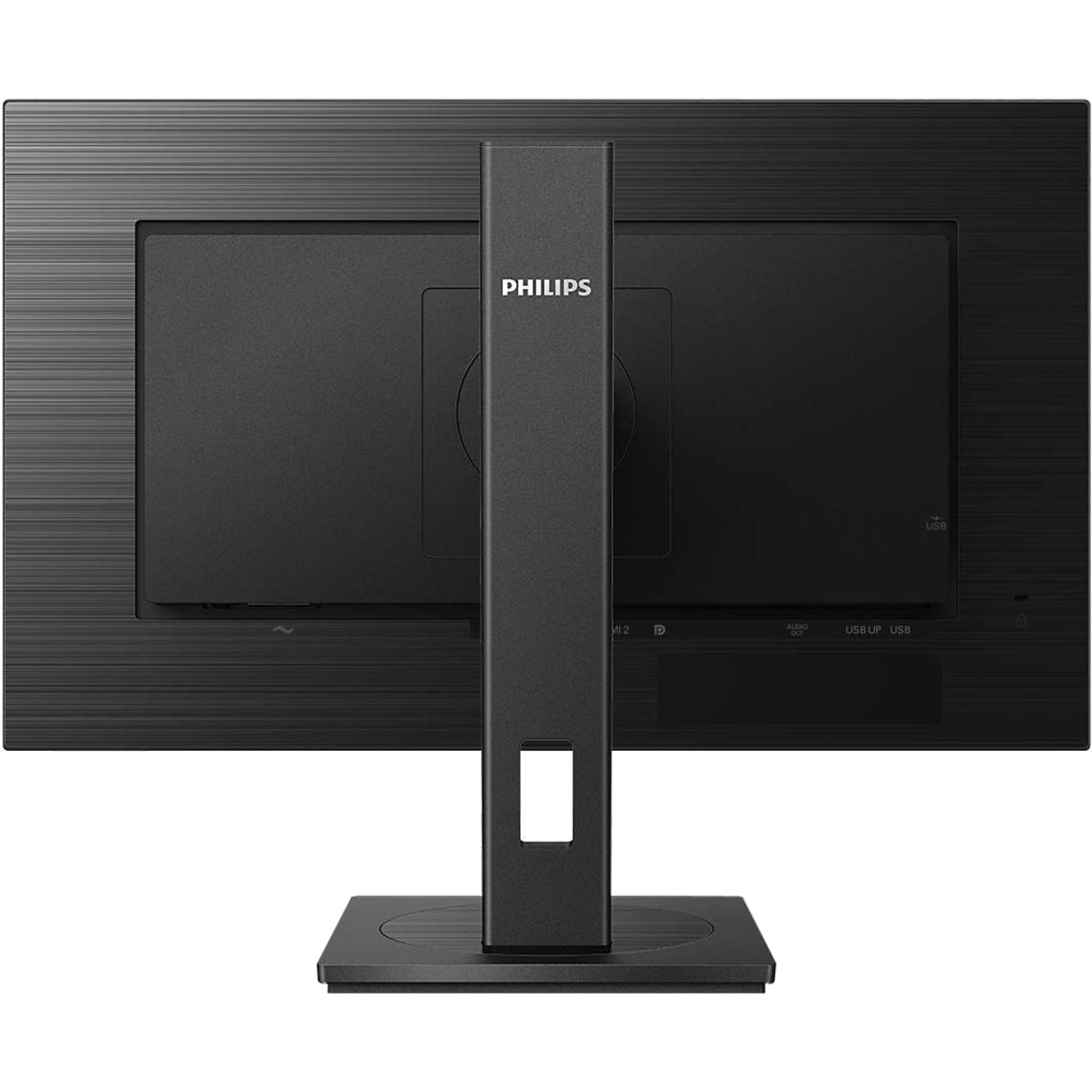 Philips 278B1 27" 4K UHD LCD Monitor, Textured Black - Immersive Visuals, Ergonomic Design, Energy Efficient