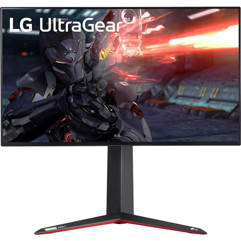 LG 27GN950-B.AUS UltraGear 27 Gaming LCD Monitor, 4K UHD, FreeSync Premium Pro, 1ms GTG, Nano IPS Technology