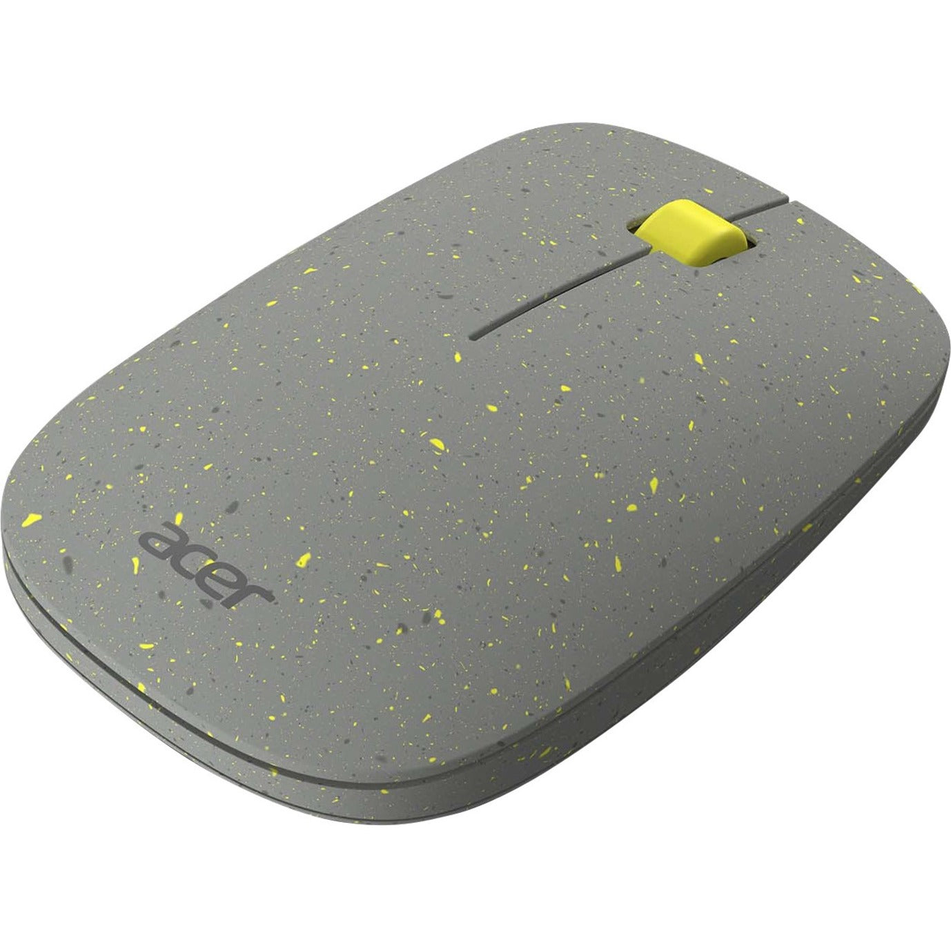 Acer GP.MCE11.022 Macaron Vero Mouse, Wireless, 1200 dpi, Gray