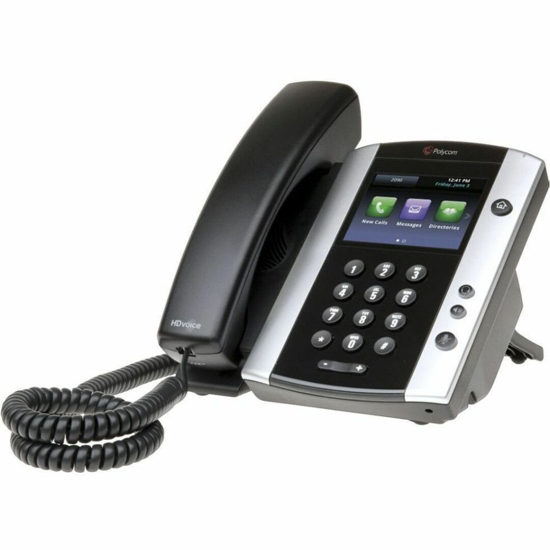 Poly 2200-48500-025RS VVX 501 IP Phone, Corded Desktop