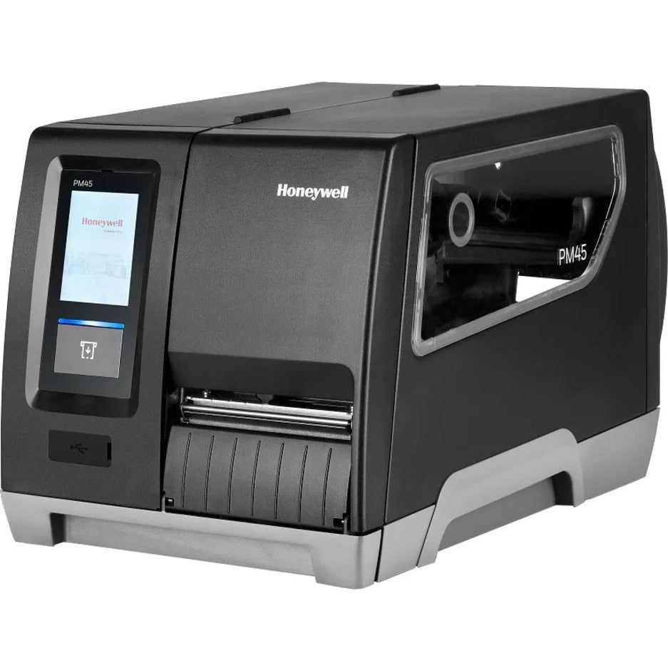 Honeywell PM45A00000000310 PM45 Direct Thermal Printer, Rugged, Monochrome, 4.17" Print Width, 11.81 in/s Print Speed, 300 dpi