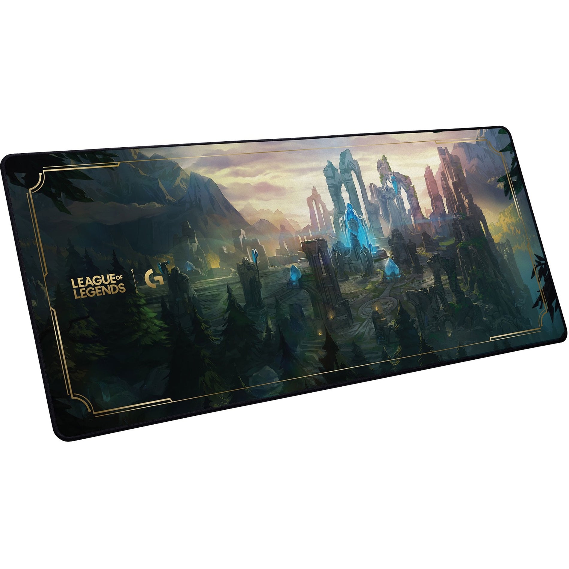 Logitech 943-000543 G840 XL Gaming Mouse Pad League of Legends Edition, Extra Large Size, Rubber and Cloth Material