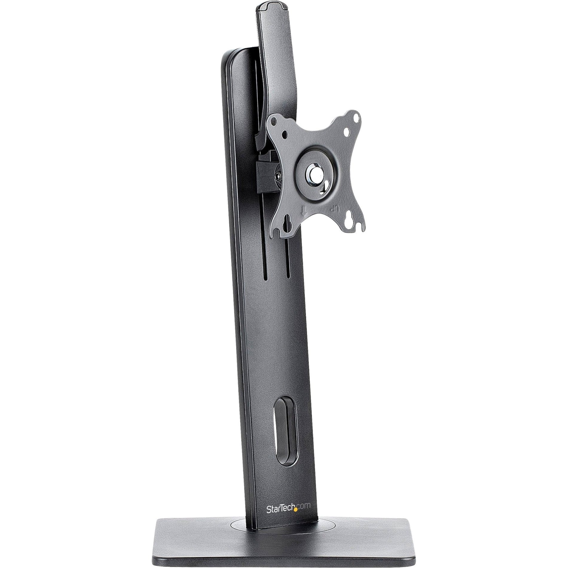 StarTech.com FPPNEUSTND Monitor Stand, Height Adjustable Ergonomic Desk Stand, for VESA Mount Displays up to 32" (15lb)