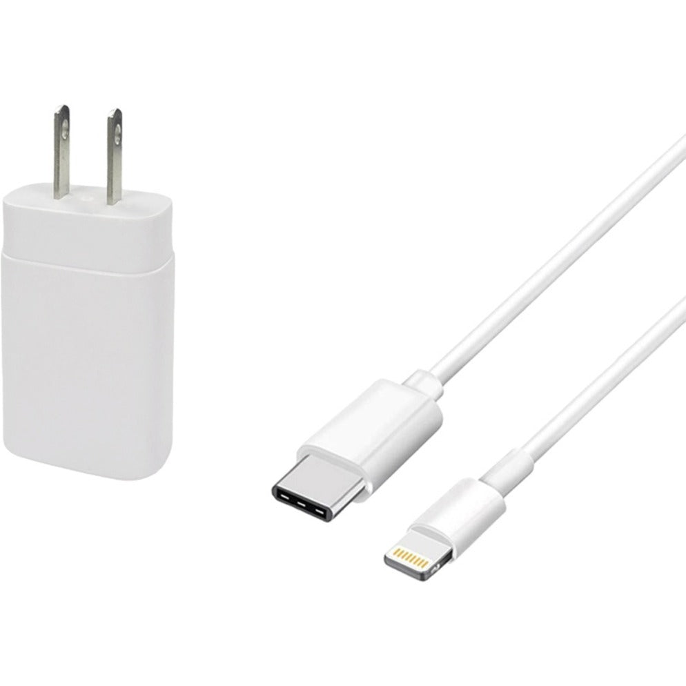 4XEM 4XIPHN13KIT3 3FT Charger Combo Kits for iPhone 13, 25W USB-C Charger, MFi Certified USB-C to Lightning Cable