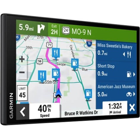 Garmin 0100247000 DriveSmart 76 7" GPS Navigator, Portable, Mountable