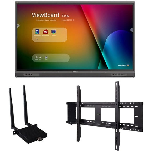 ViewSonic IFP6552-1C-E1 Display Panel Support Kit, Easy Installation and Wall Mount Included