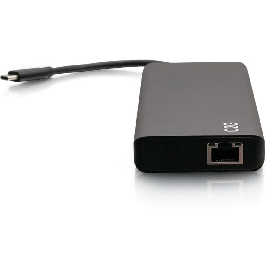 C2G C2G54487 USB C Dual Monitor Docking Station - HDMI, Ethernet & USB, 60W PD