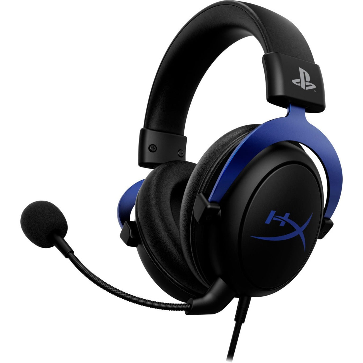 HyperX 4P5H9AA#ABL Cloud Gaming Headset, Over-the-head, Over-the-ear, Stereo, Blue/Black
