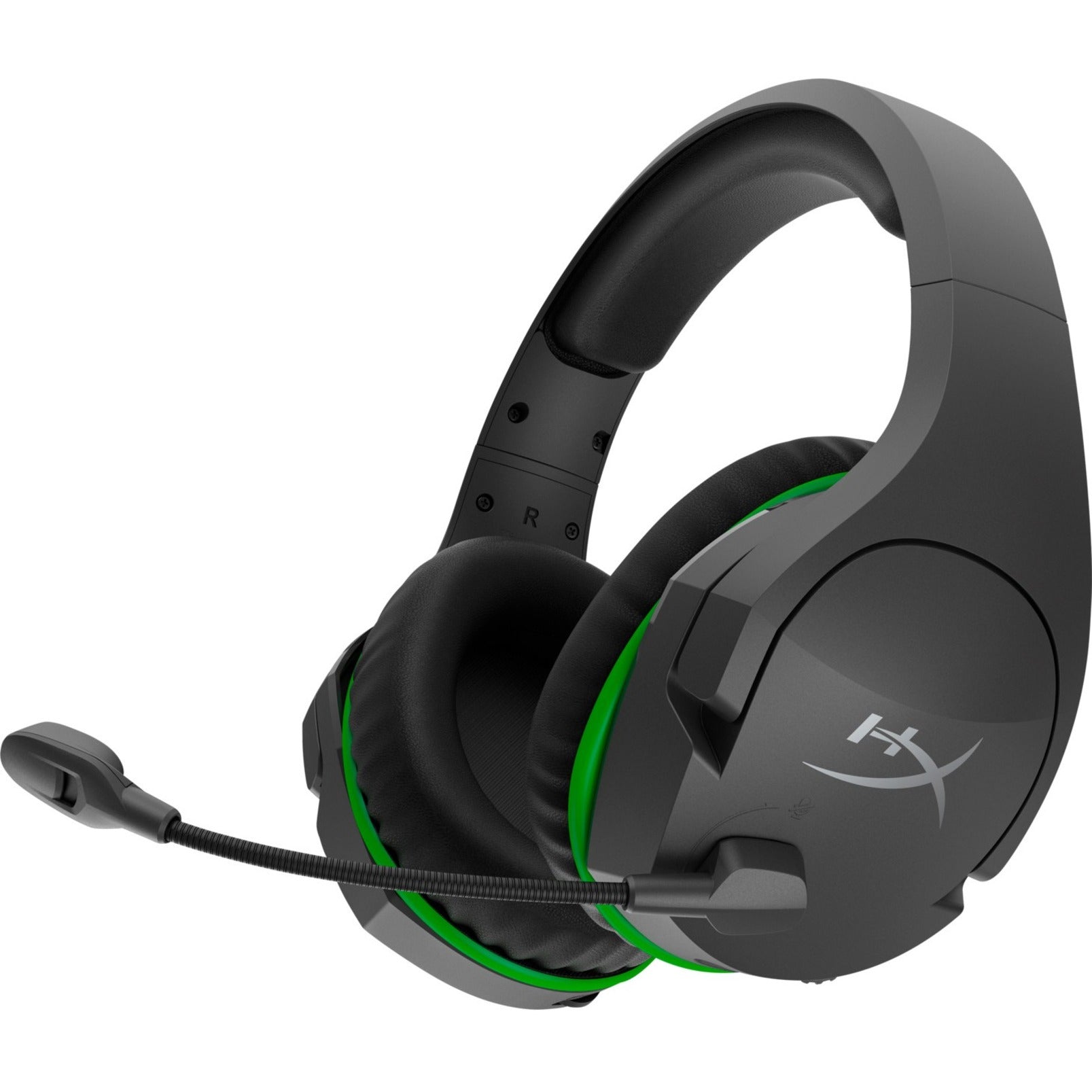HyperX 4P5J0AA CloudX Stinger Core Wireless Gaming Headset (Black-Green), Xbox-Compatible, Lightweight and Durable