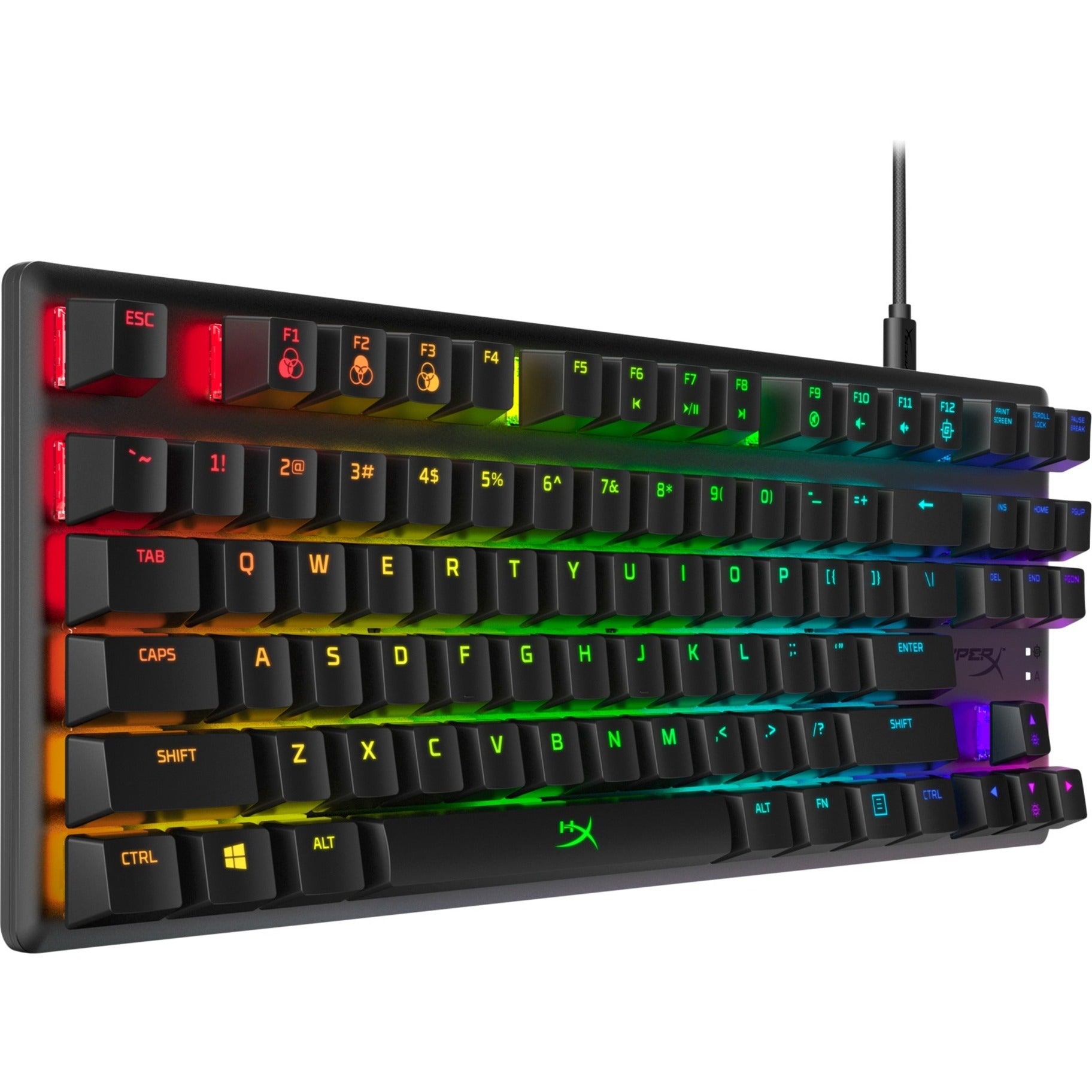 HyperX Alloy Origins Core Mechanical Gaming Keyboard, HX Red, RGB LED Backlight
