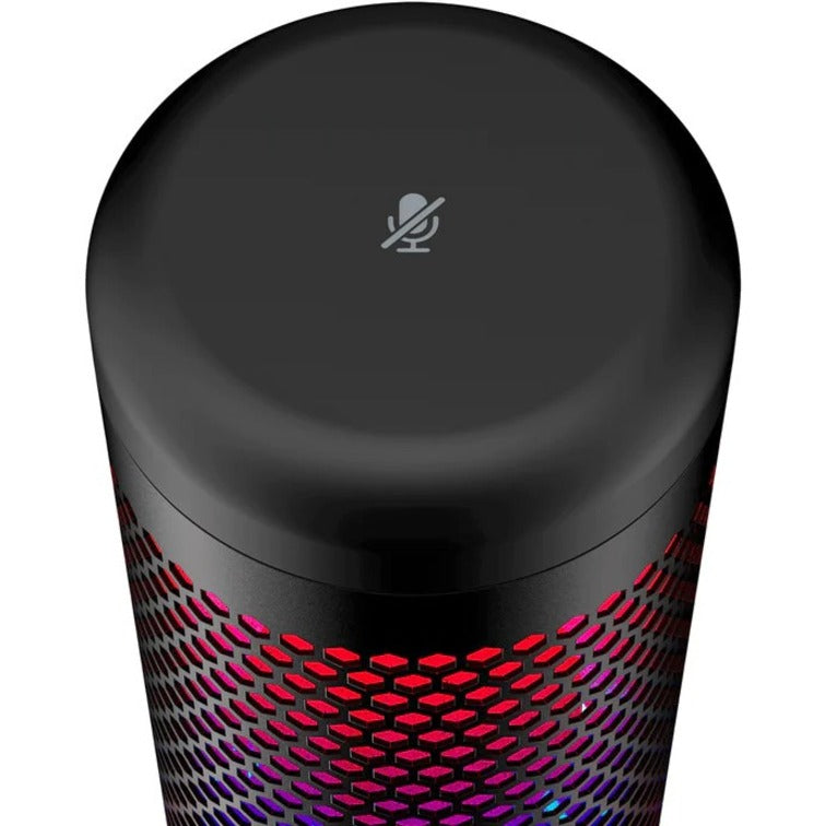 HyperX QuadCast S USB Gaming Microphone, Condenser Mic with RGB