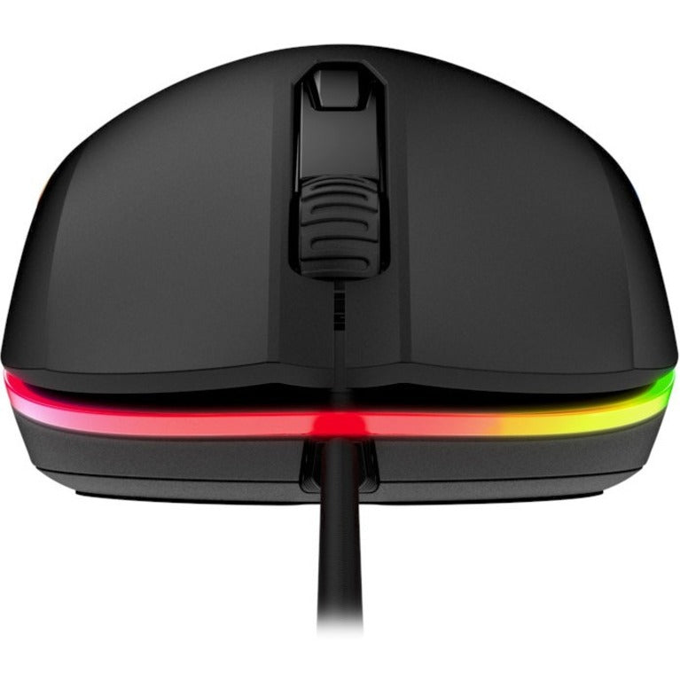 HyperX 4P5Q1AA Pulsefire Surge RGB Gaming Mouse, Symmetrical Design, 16000 DPI, 6 Programmable Buttons