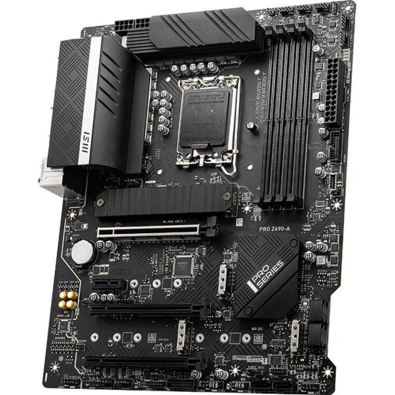 MSI PRO Z690-A ATX Motherboard PROZ690A, Intel LGA1700 DDR5, 7.1 Audio, CrossFire Support, 2.5G Ethernet