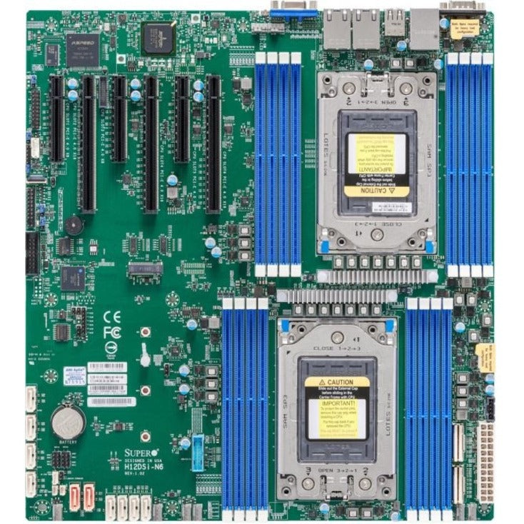 Supermicro MBD-H12DSI-N6-B H12DSi-N6 Server Motherboard, AMD EPYC7003 7002 SP3 4TB DDR4 EATX BulkPack