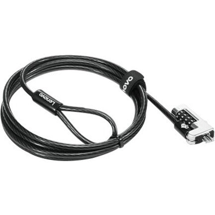 Lenovo 4XE1F30277 Cable Lock, 4-digit Combination, Black, for Notebook