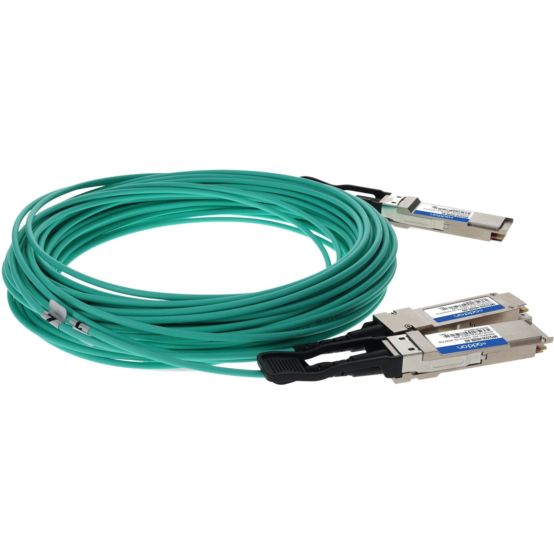 AddOn MFS1S50-H020E-AO Fiber Optic Network Cable, 65.62 ft, Multi-mode, 200 Gbit/s, LSZH