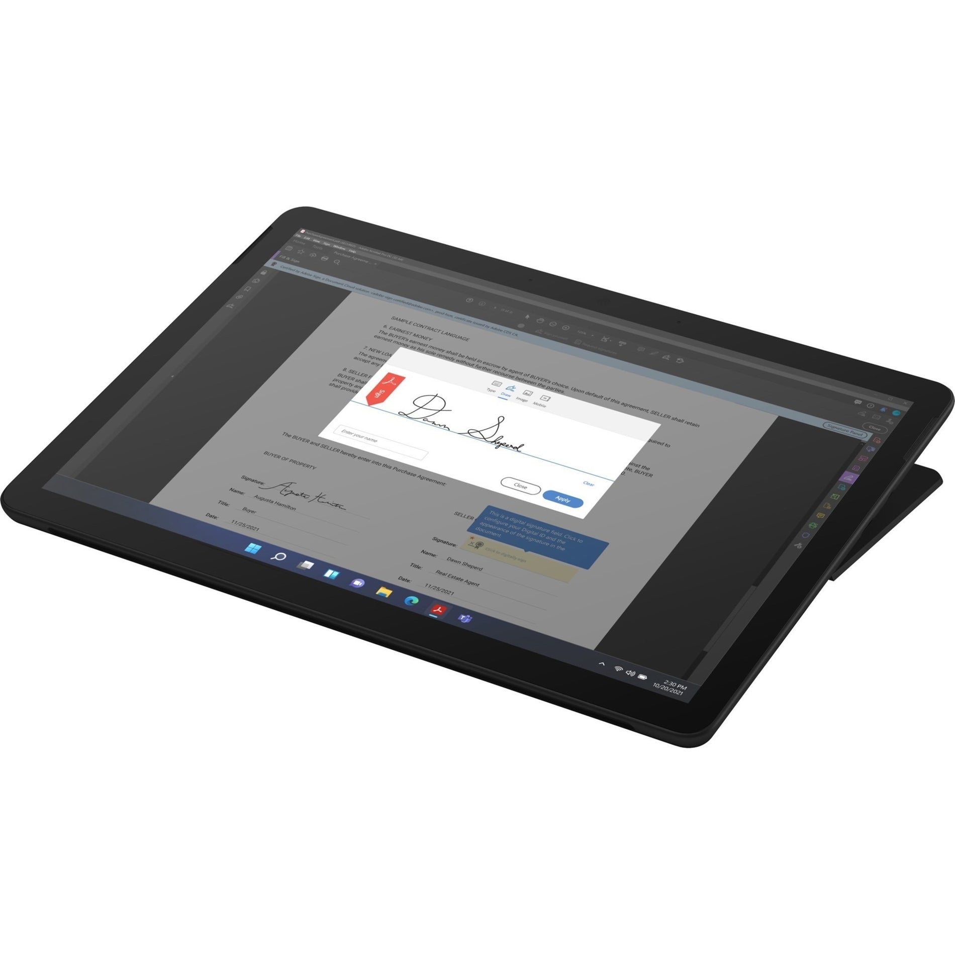 Microsoft 8VI-00014 Surface Go 3 Tablet, 10.5", 8GB RAM, 128GB SSD, LTE, Windows 11 Pro