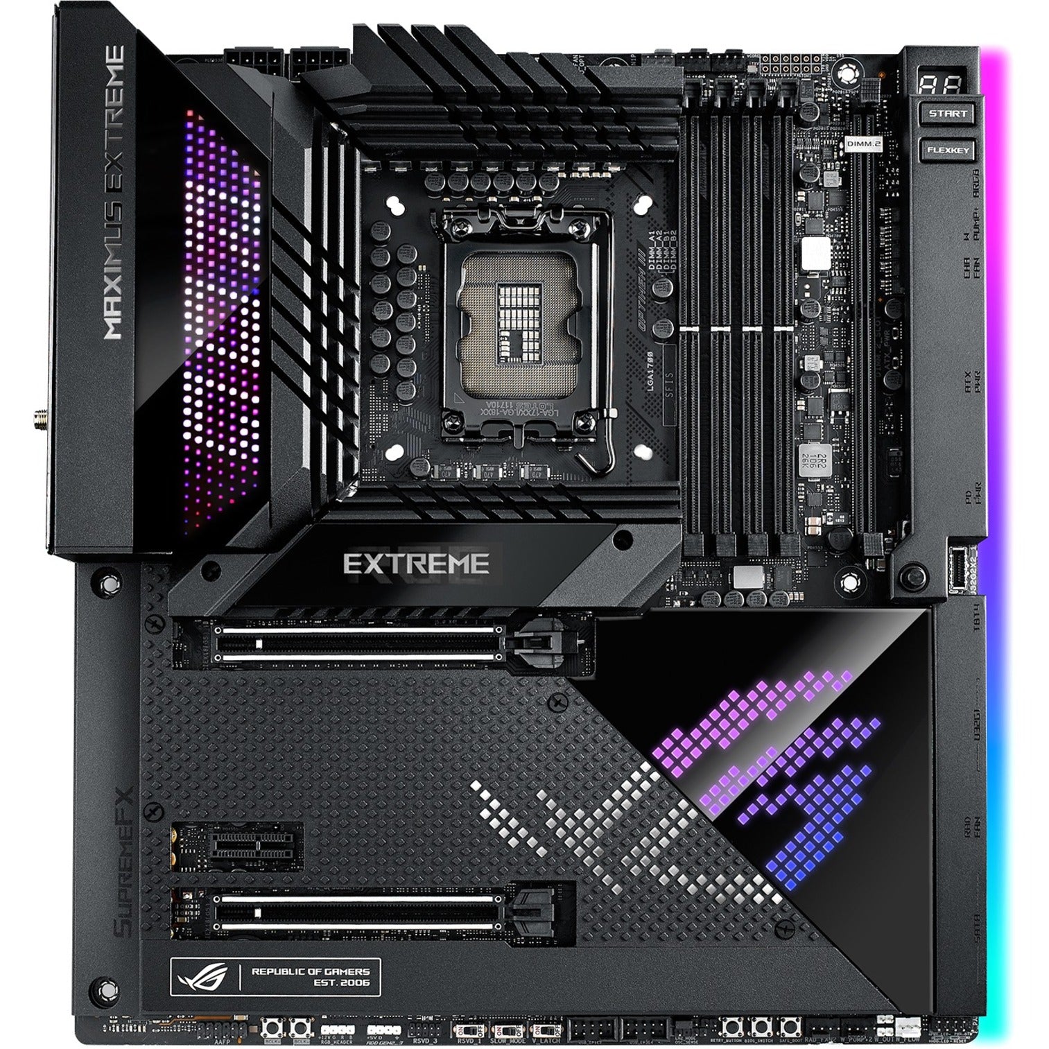 Asus ROG ROGMAXIMUSZ690EXTREME Maximus Z690 Extreme Desktop Motherboard, Intel Z690 DDR5 ATX MB