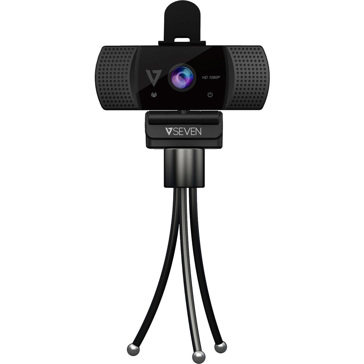V7 WCF1080P 1080P Web Camera, 2 Megapixel, 30 fps, USB Type A