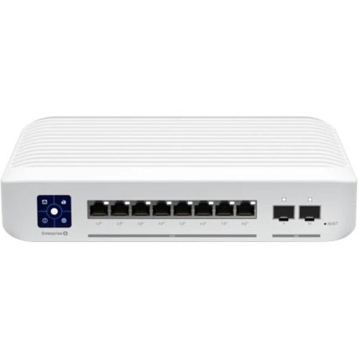 Ubiquiti USW-Enterprise-8-PoE UniFi Switch Enterprise 8 PoE, 8 Port Gigabit Ethernet Switch with 2.5G and 10G Uplinks