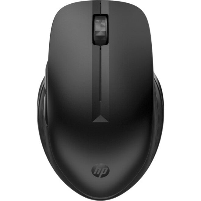 HP 435 Multi-Device Wireless Mouse, Rechargeable, Symmetrical, 4000 dpi, Jack Black