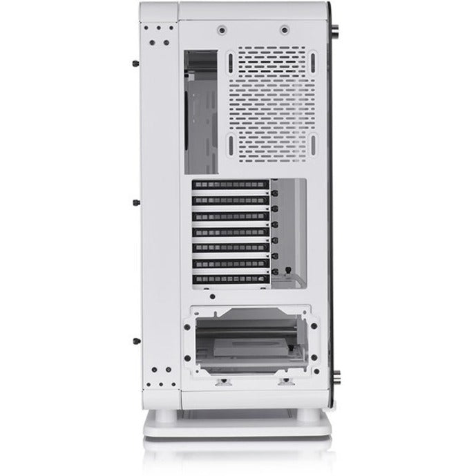 Thermaltake CA-1V2-00M6WN-00 Core P6 Tempered Glass Snow Mid Tower Chassis, 4 Internal 3.5" Bays, 7 Expansion Slots, 5 USB Ports