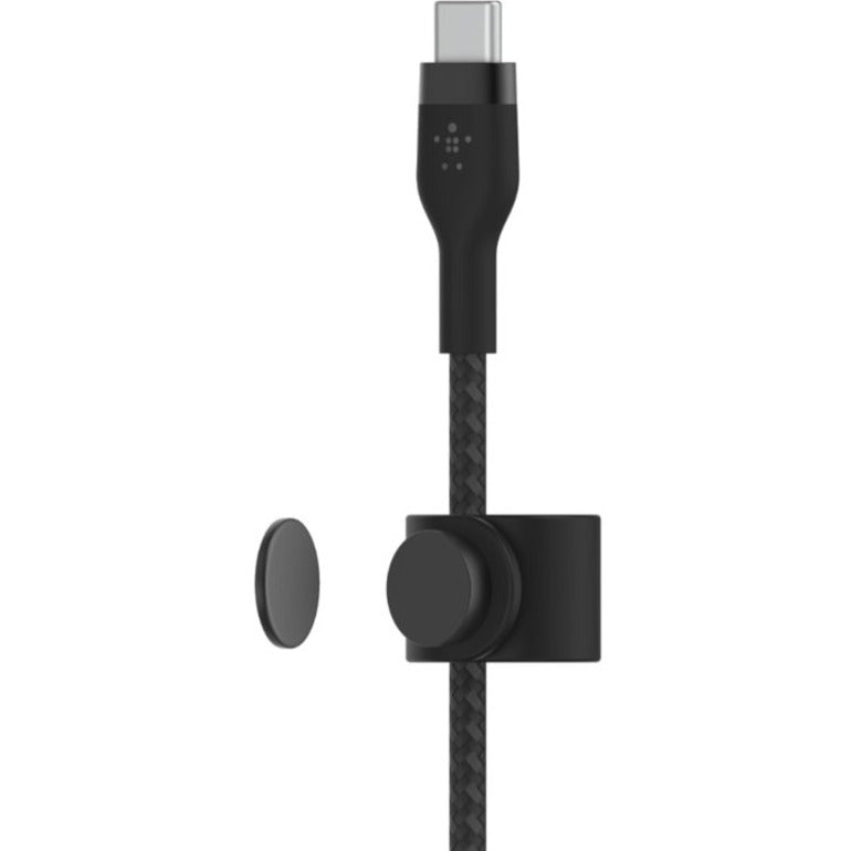 Belkin CAA011BT3MBK BOOST&uarr;CHARGE PRO Flex USB-C Cable with Lightning Connector, 9.84 ft, Black