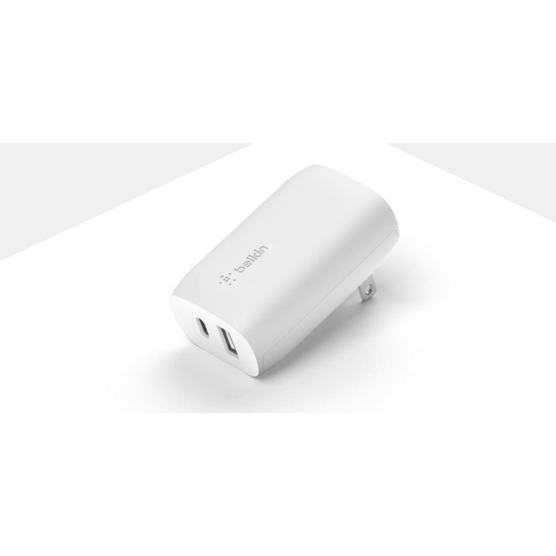 Belkin WCB007DQWH BOOST&uarr;CHARGE Dual Wall Charger with PPS 37W, Fast Charging for Galaxy S20, iPhone 13, iPad Pro, and More